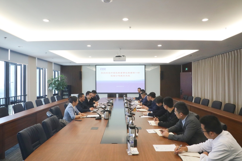 侯景濱到中國(guó)船舶重慶公司走訪(fǎng)交流